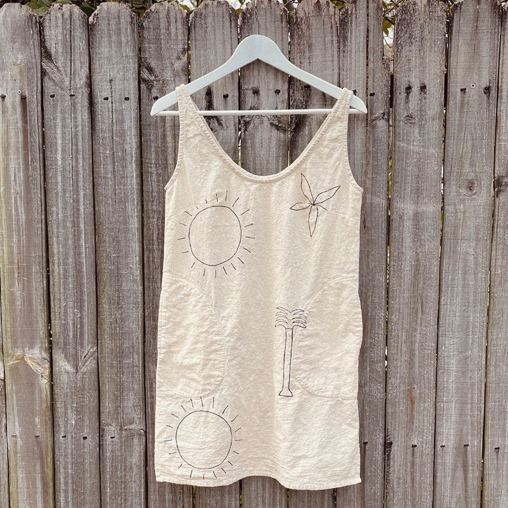 Po-em Demi Sundress in Teracotta